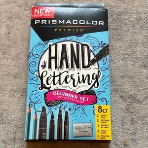 Prismacolor Premier Hand Lettering Beginner Set - Blue and Black